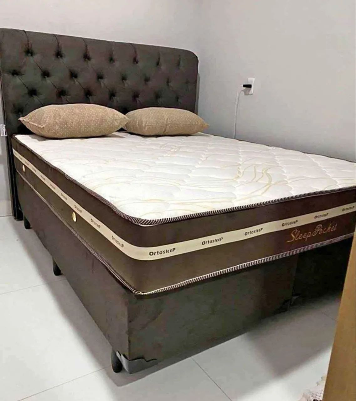 Cama box king molas ensacadas mega black friday