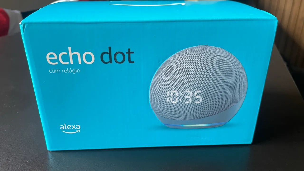 Echo dot 4 com relógio - Foto 2