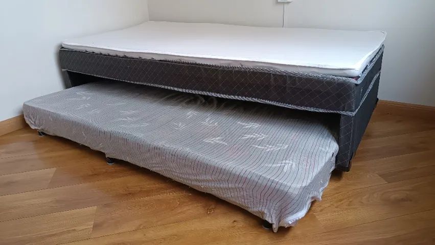 Cama Box Conjugada Solteiro Com Auxiliar - Foto 3