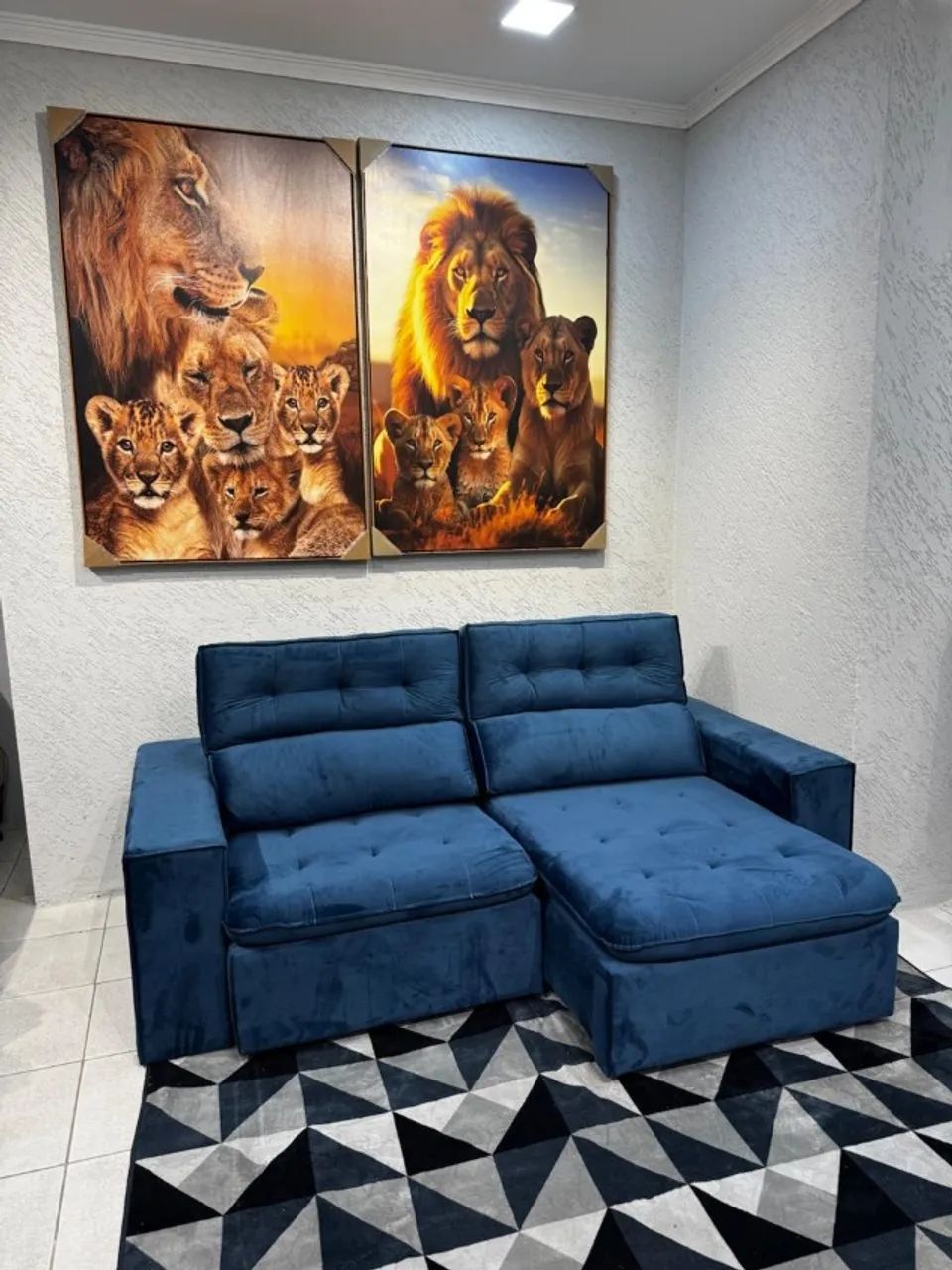 Sofá Retrátil Petrópolis 4 Lugares (2,30m) - Foto 2