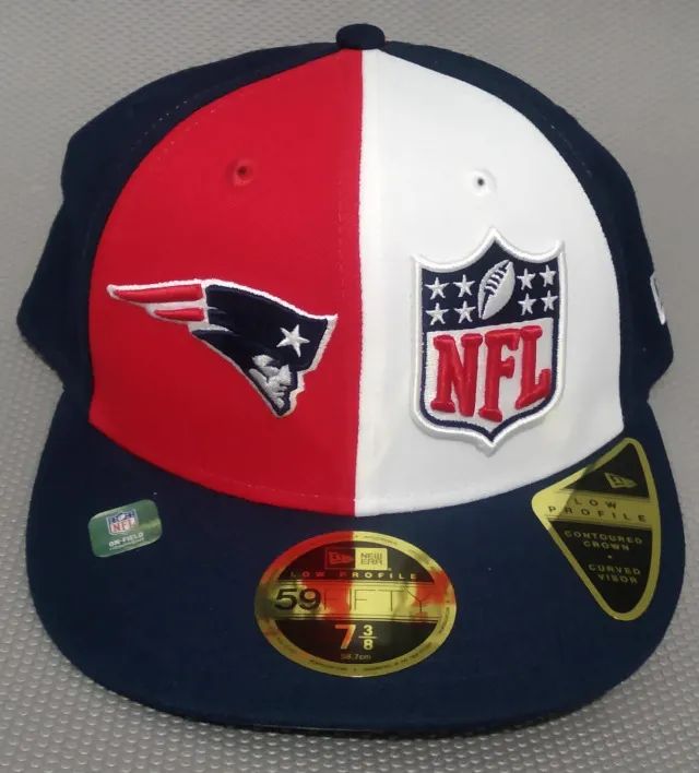 Boné Original New Era 59FIFTY Fitted Low Profile New England Patriots - 7 3/8 (58.7cm)