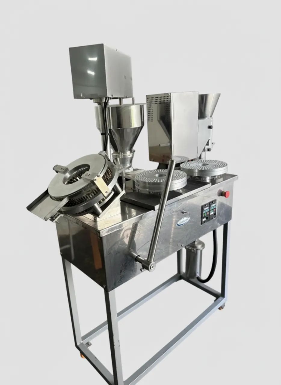 Encapsuladeira Semi-Automática Erli EG 9000 Completa - 250mg e 500mg - Inox - Foto 2
