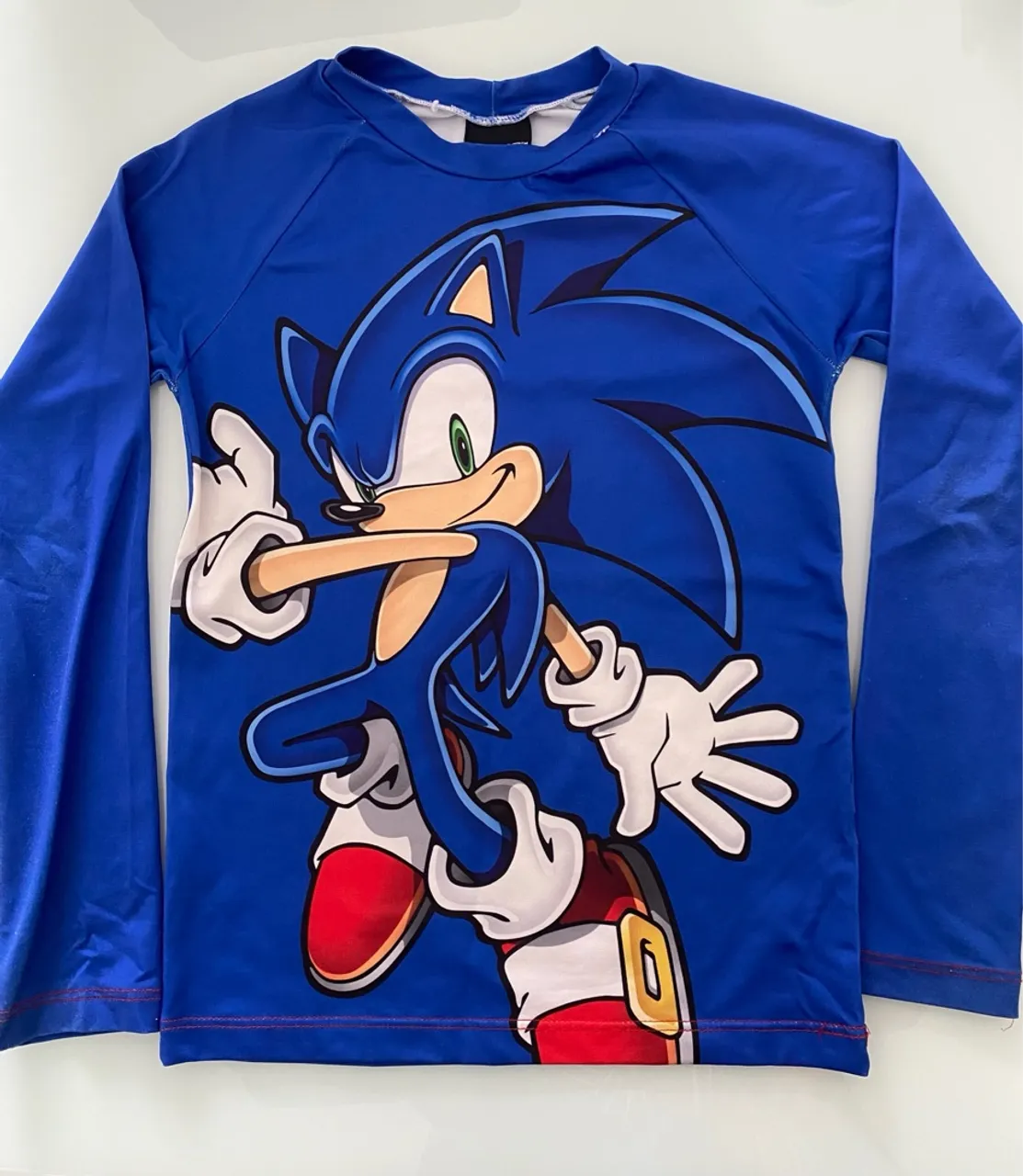 Camisa UV Sonic 6 anos