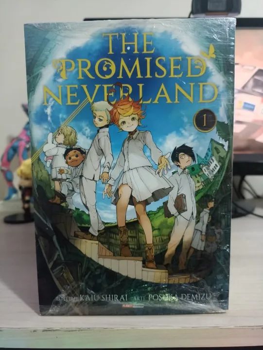Coleção Mangás The Promised Neverland Completo 1 ao 20 Pouco Usado - Foto 2