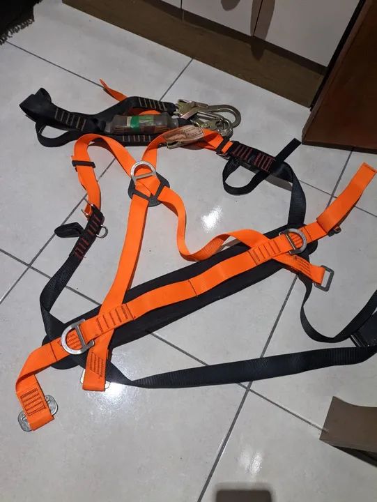 Cinto de segurança para trabalho com talabarte 
