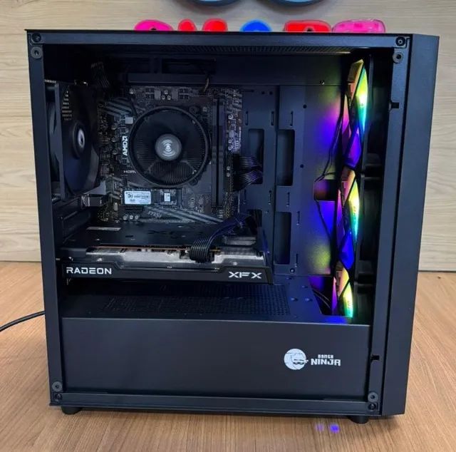 PC Gamer | Ryzen 5500 | RX 6600 | 16GB DDR4 | M.2 480GB | Wi-Fi | Warranty64617597533441121