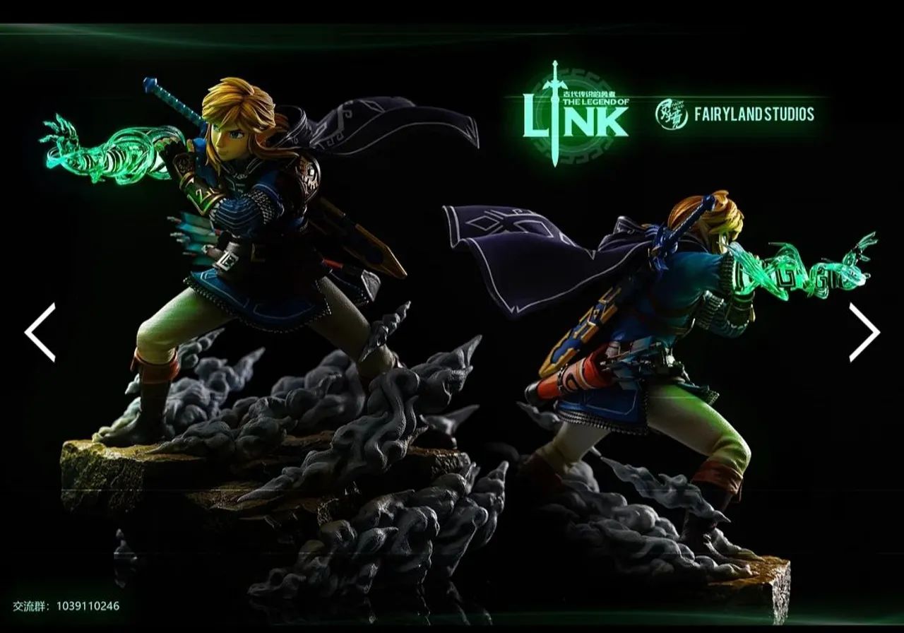 The Legend Of Zelda Link FAIRYLAND Studios - Hobbies e coleções