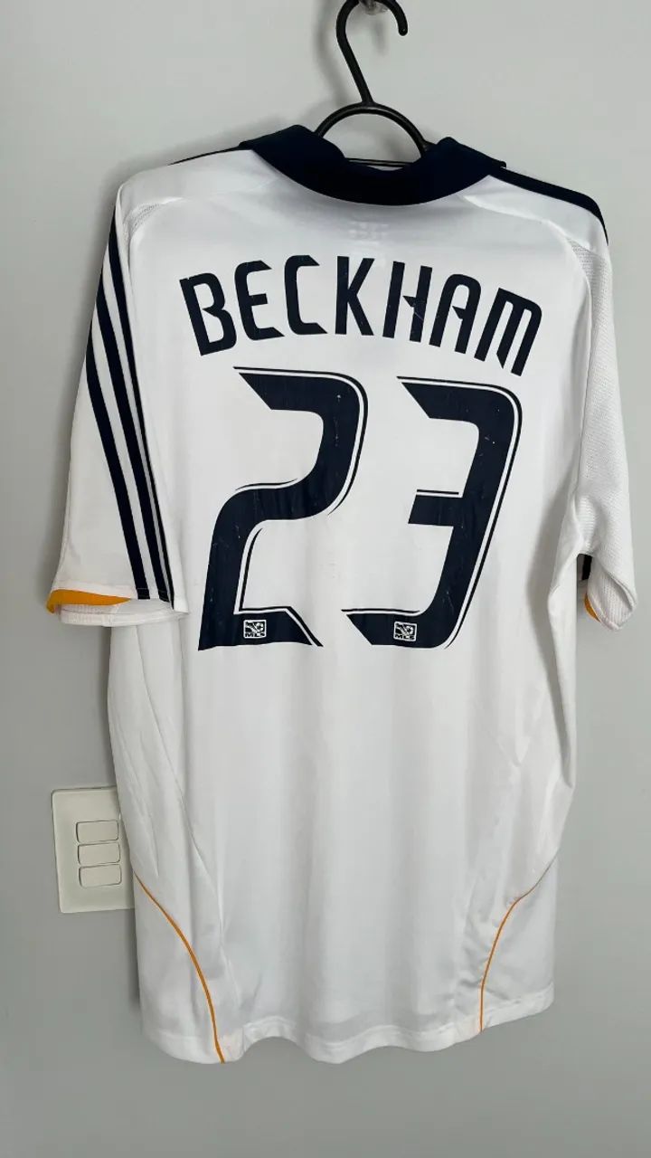 Beckham ユニフォーム Camisa LA Galaxy Beckham #23 Adidas Original (Herbalife