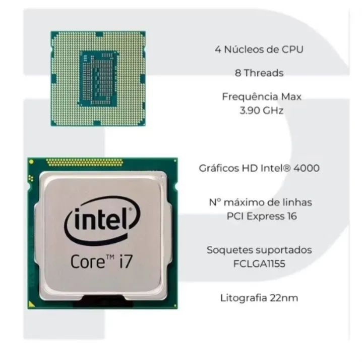 Placa mãe Asus DDR3 + Intel i7 + 32 de Ram  - Foto 3