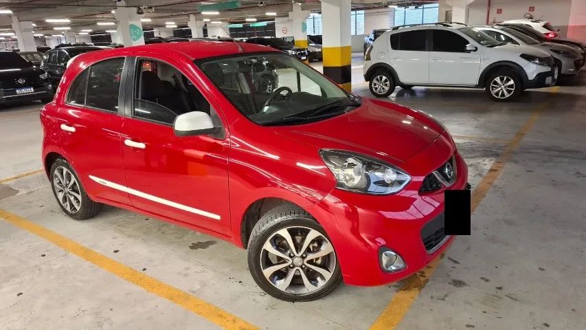 Nissan March 2016 1.6 SL IPVA PAGO, Pneus Novos