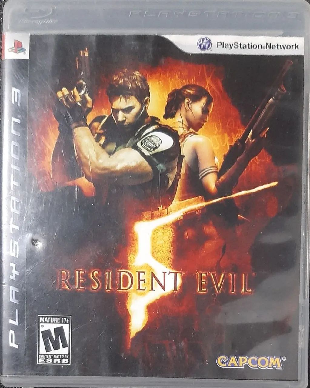Resident Evil 5 - PS3 - semi-novo