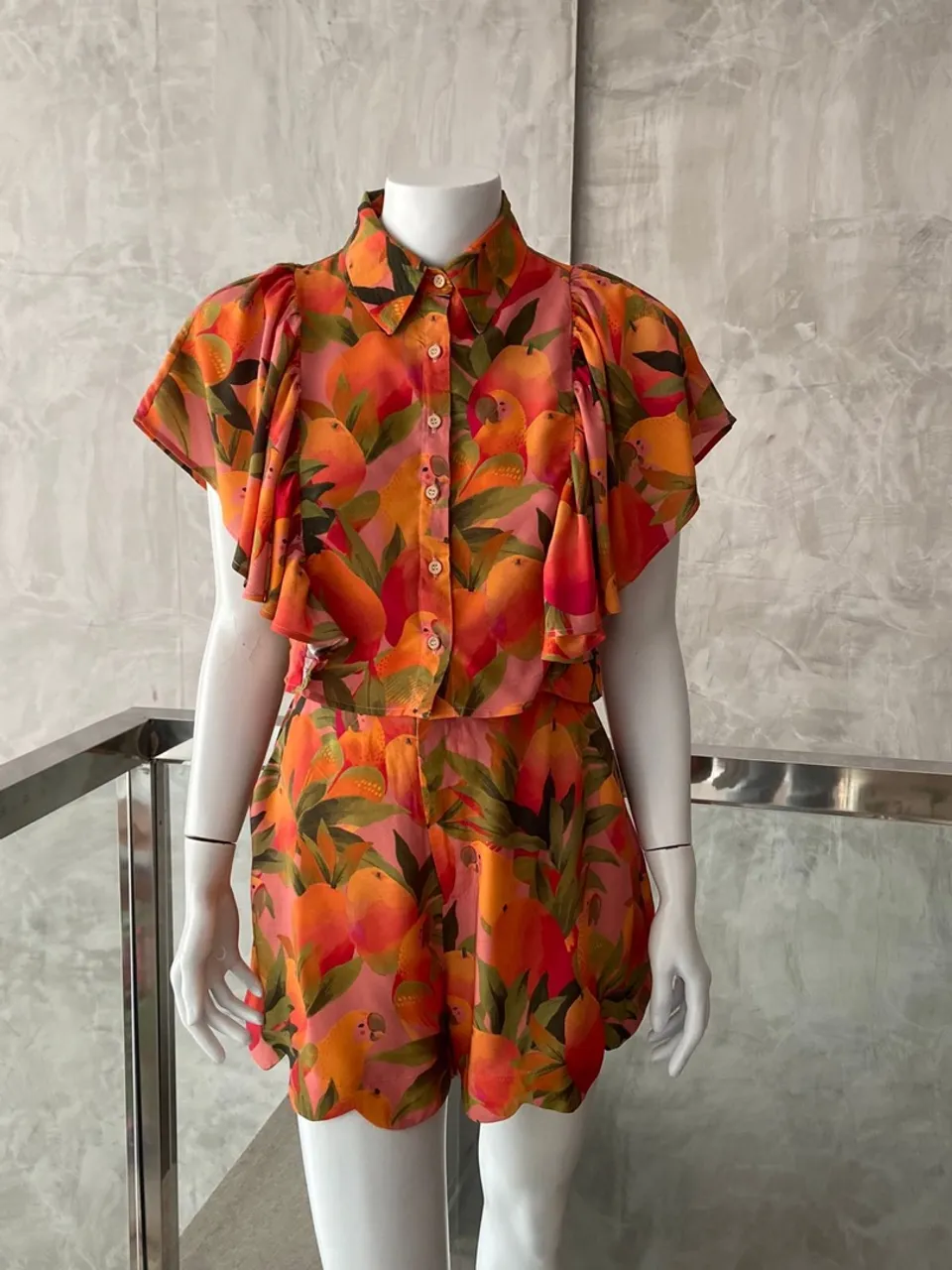 Conjunto estampado Farm- TAM P