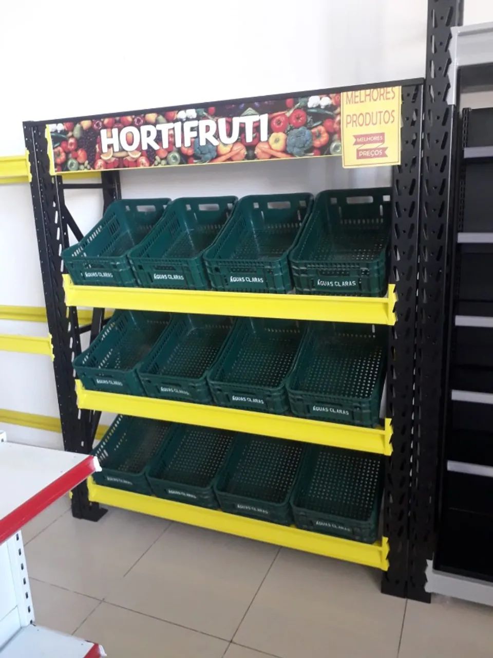 EXPOSITOR DE FRUTAS E VERDURAS NOVOS IMEDIATOS *