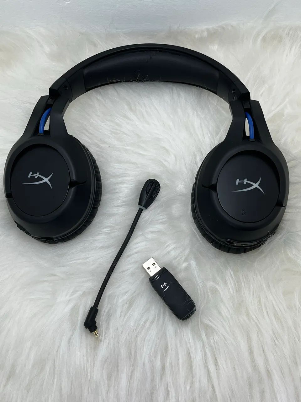Headset HyperX Cloud Flight Preto - Foto 4