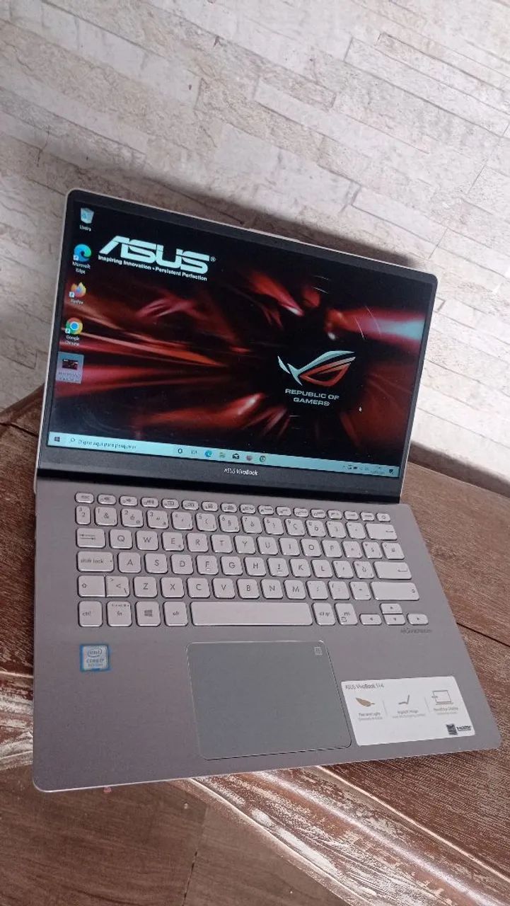 Notebook Asus VivoBook S14 core i7 oitava geração 8gb ddr4 SSD 480gb praticamente novo  - Foto 2