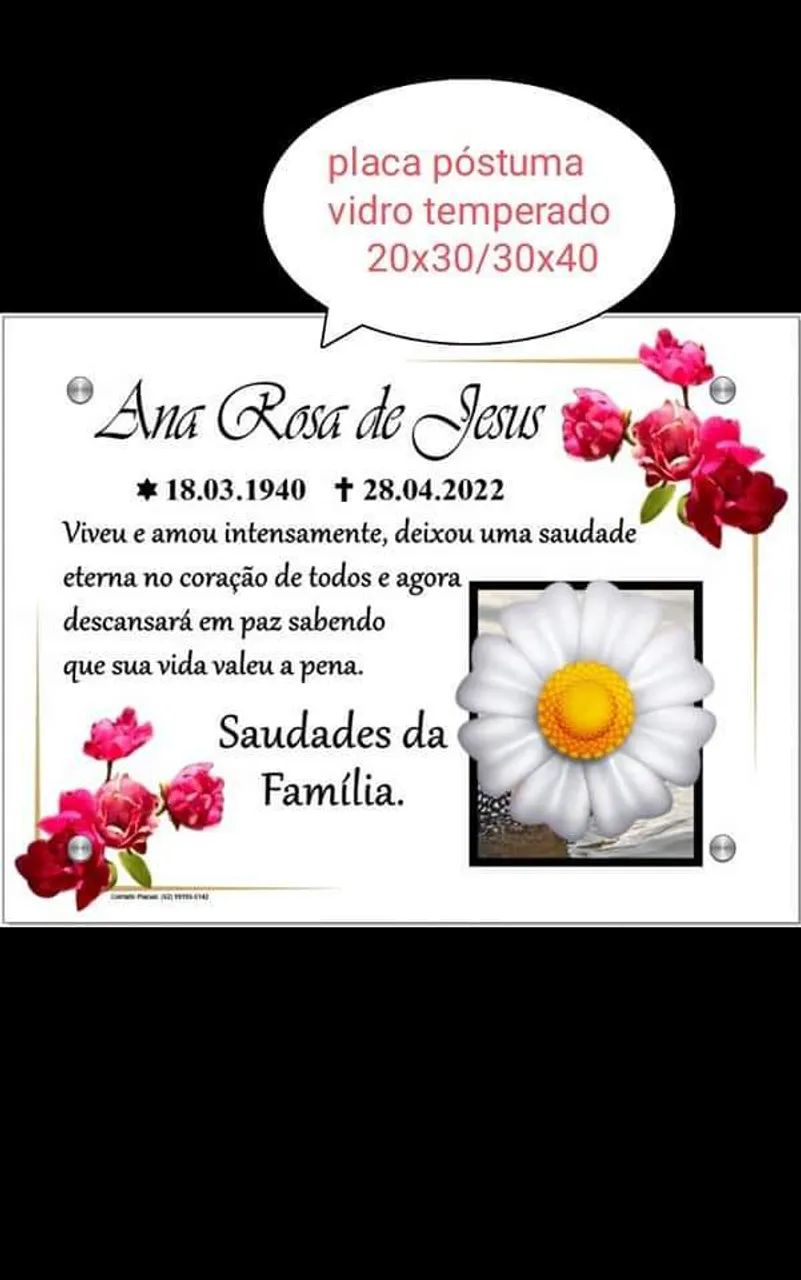 Placas de túmulos  - Foto 5