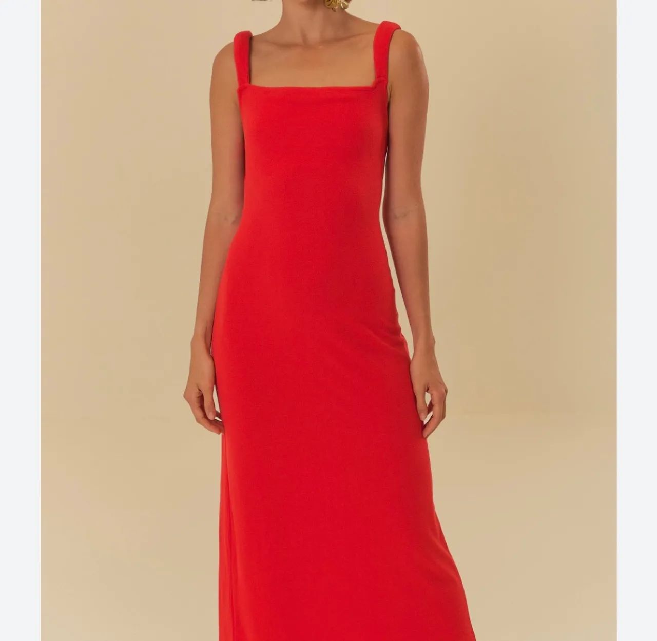 Vestido vermelho Farm  - Foto 3