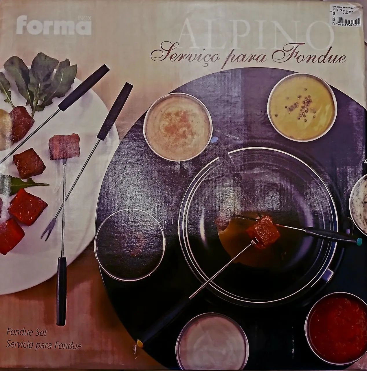 Conjunto de Fondue Alpino Forma
