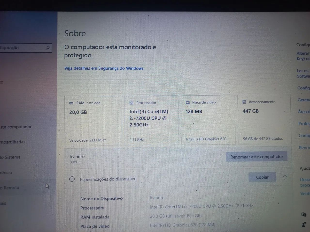 Vendo notbook lenovo64312420172674121