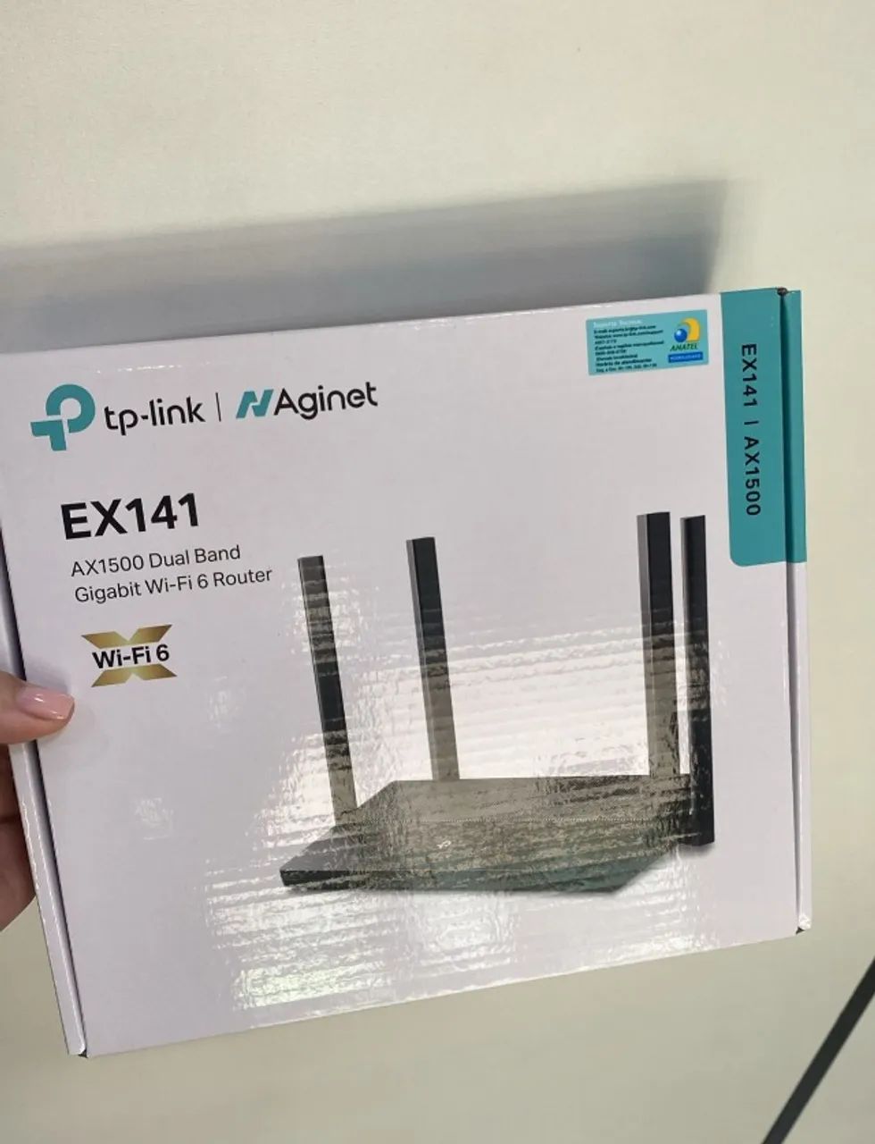 Roteador TP-Link AX1500 EX141 - Wi-Fi 6 com Gigabit - Loja Coimbra Computadores Entregamos
