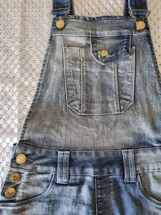 Jardineira jeans - Foto 2