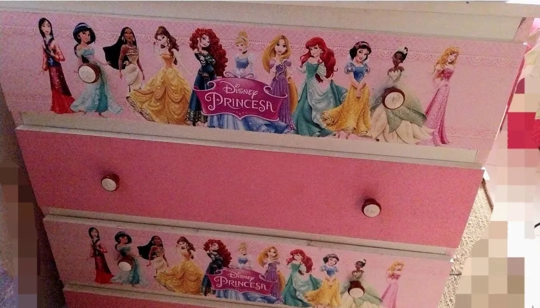 Linda cômoda com 4 gavetas das princesas Disney - Foto 2