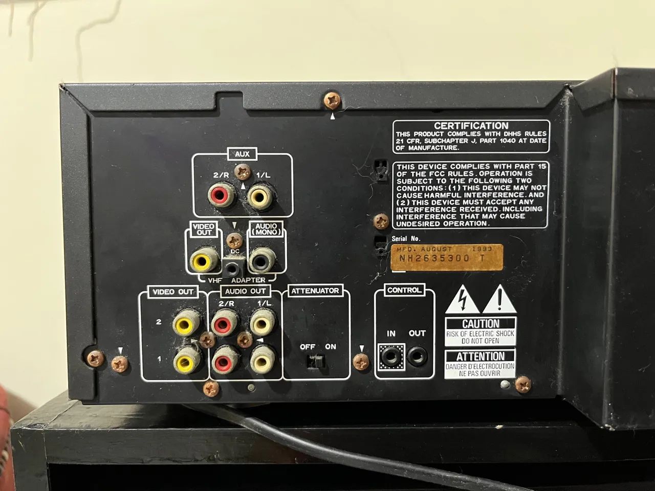 LD Laser Disc Pioneer - Laser Karaokê - Foto 5