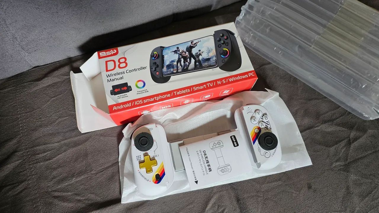 Controle D8 para Android/iOS/Smart TV/ Nintendo Switch e PC - Foto 3