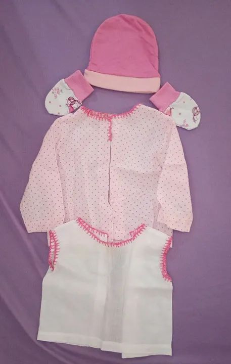 Kit de Conjunto de Roupas para Bebê RN - Foto 4