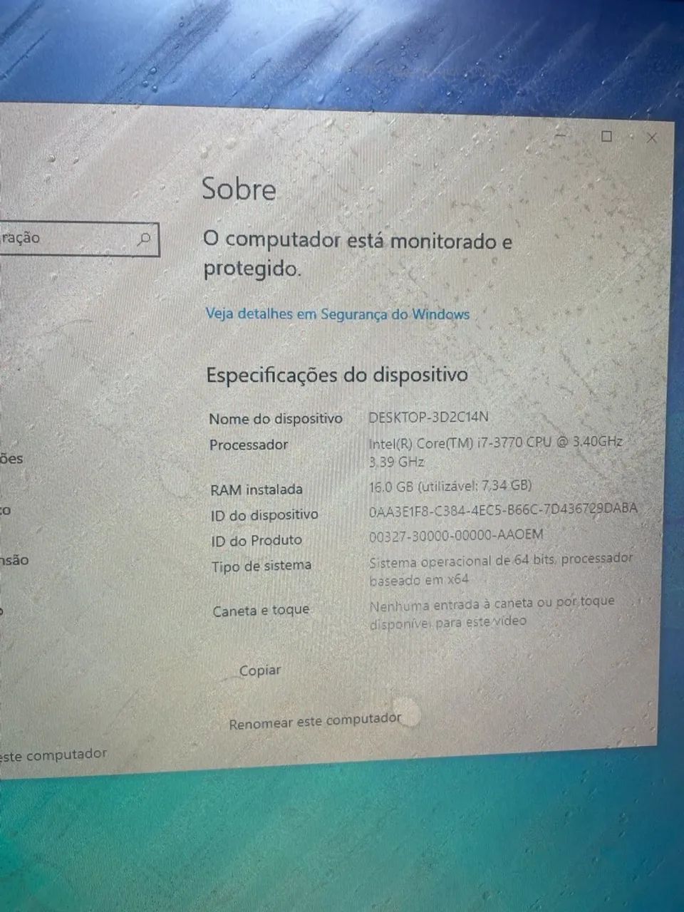 GRANDE OPORTUNIDADE!! COMPUTADOR GAMER i7 3770 DDR3   2/3º GERAÇÃO AC. CARTÃO E PIX  - Foto 3