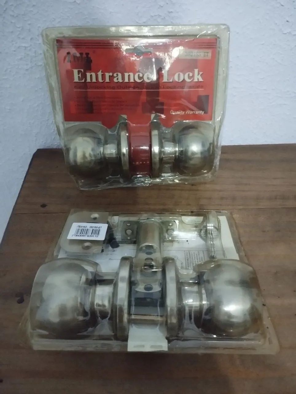 OFERTA! Fechadura em aço escovado tipo bola - Foto 3