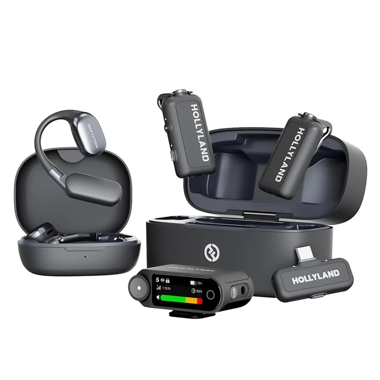 Microfone Hollyland Lark Max 2 Ultimate Combo Black - Foto 5