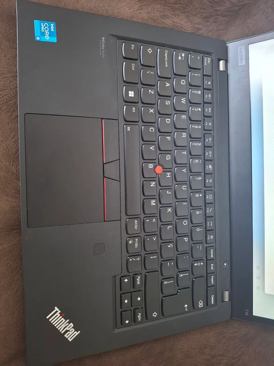 Notebook Lenovo ThinkPad com processador Intel VPro I5, 14 polegadas 16GB, 256GB - Foto 2