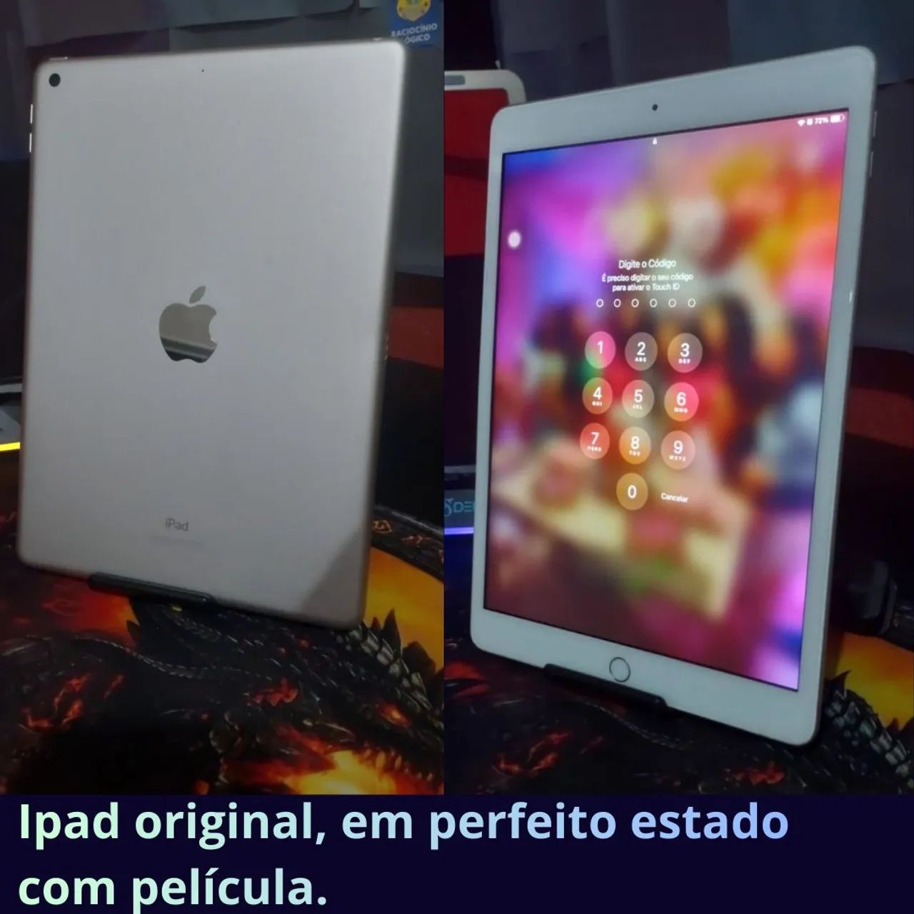 Ipad original + capa protetora + carregador + caixa original  - Foto 3