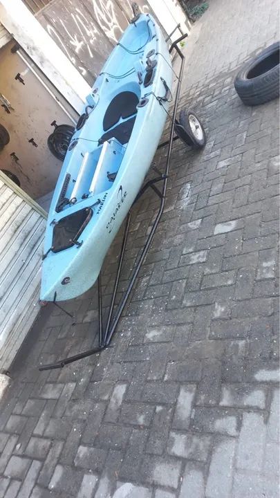 Caiaque marlim com pedal- Semi Novo - Foto 2