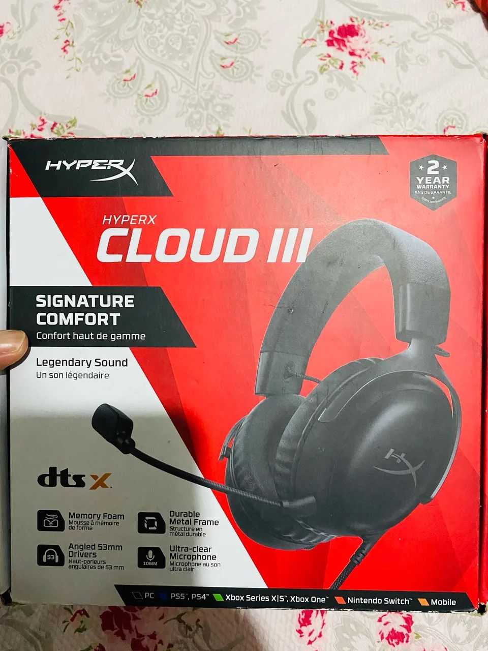 Hyper X cloud 3