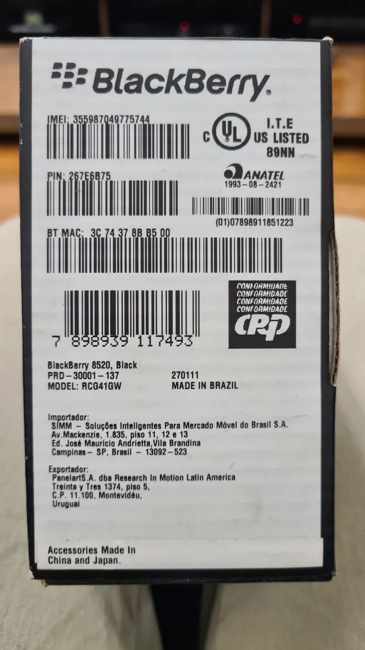 BlackBerry Curve 8520 - Foto 2