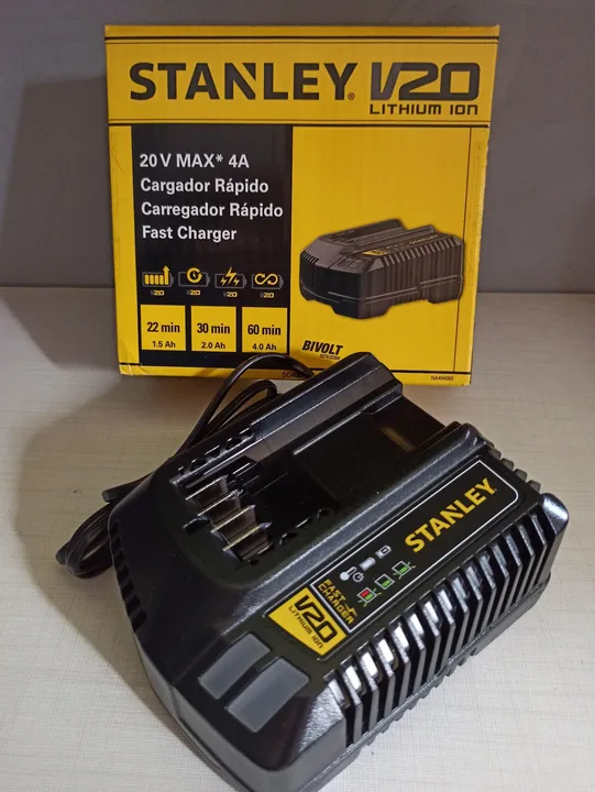 Carregador 20V 4 Ah Stanley