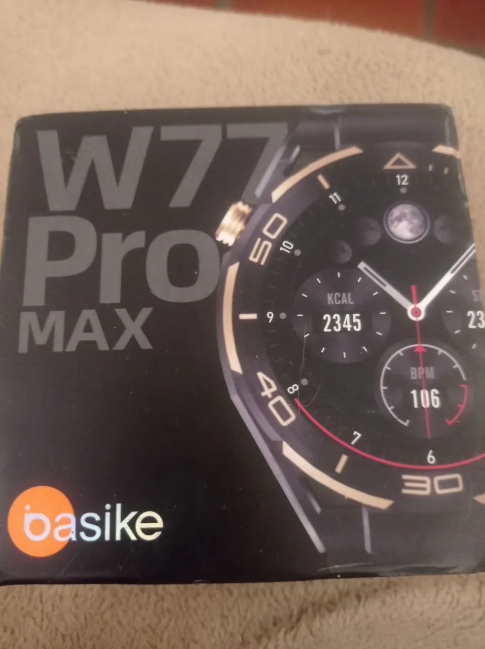 Relógio w77promax
