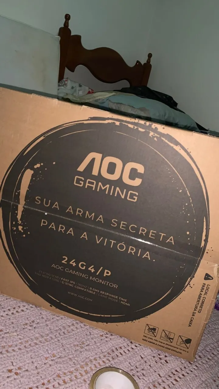 Monitor Gamer AOC 24" 180hz LACRADO
