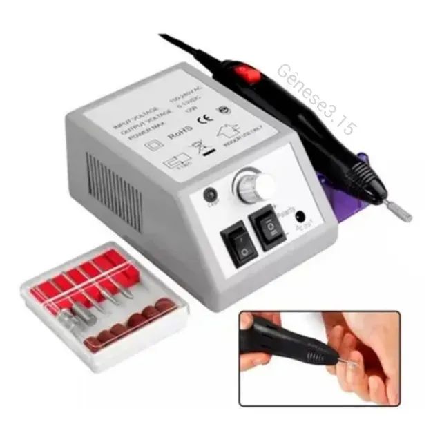 Lixadeira Lixa Motor De Unha Elétrica Profissional Mercedes 2000