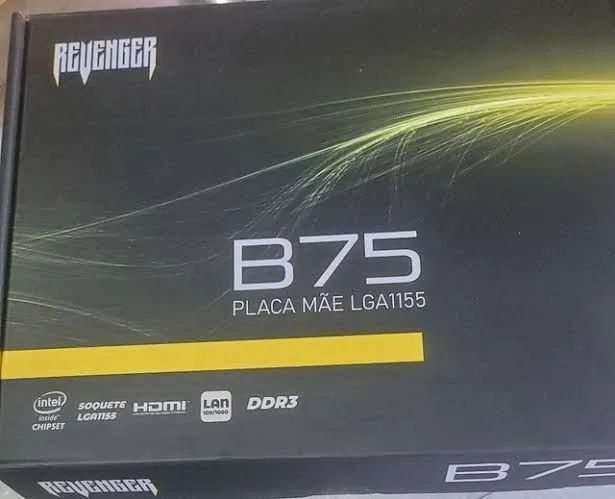 Placa Mãe B75 LGA1155 - REVENGER
