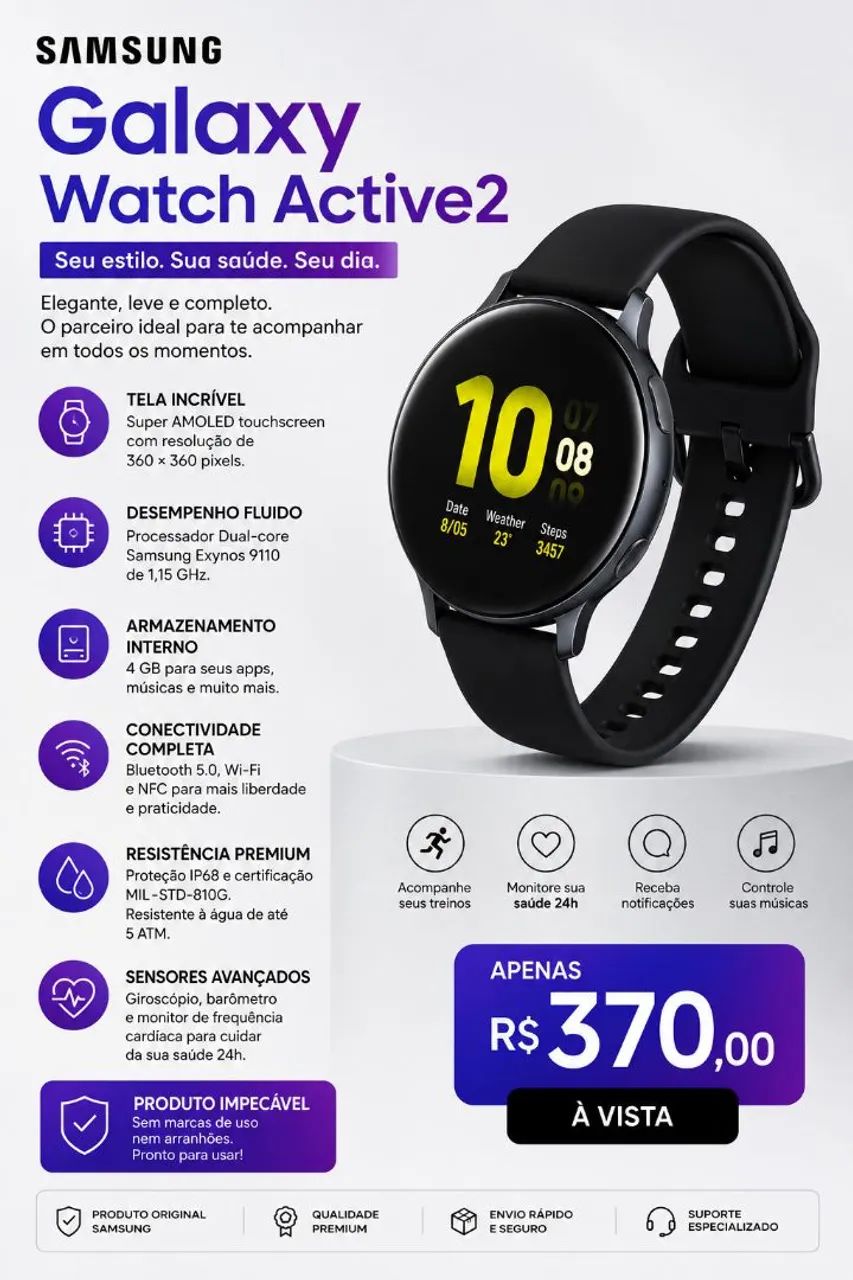 Samsung Galaxy Watch Active2 