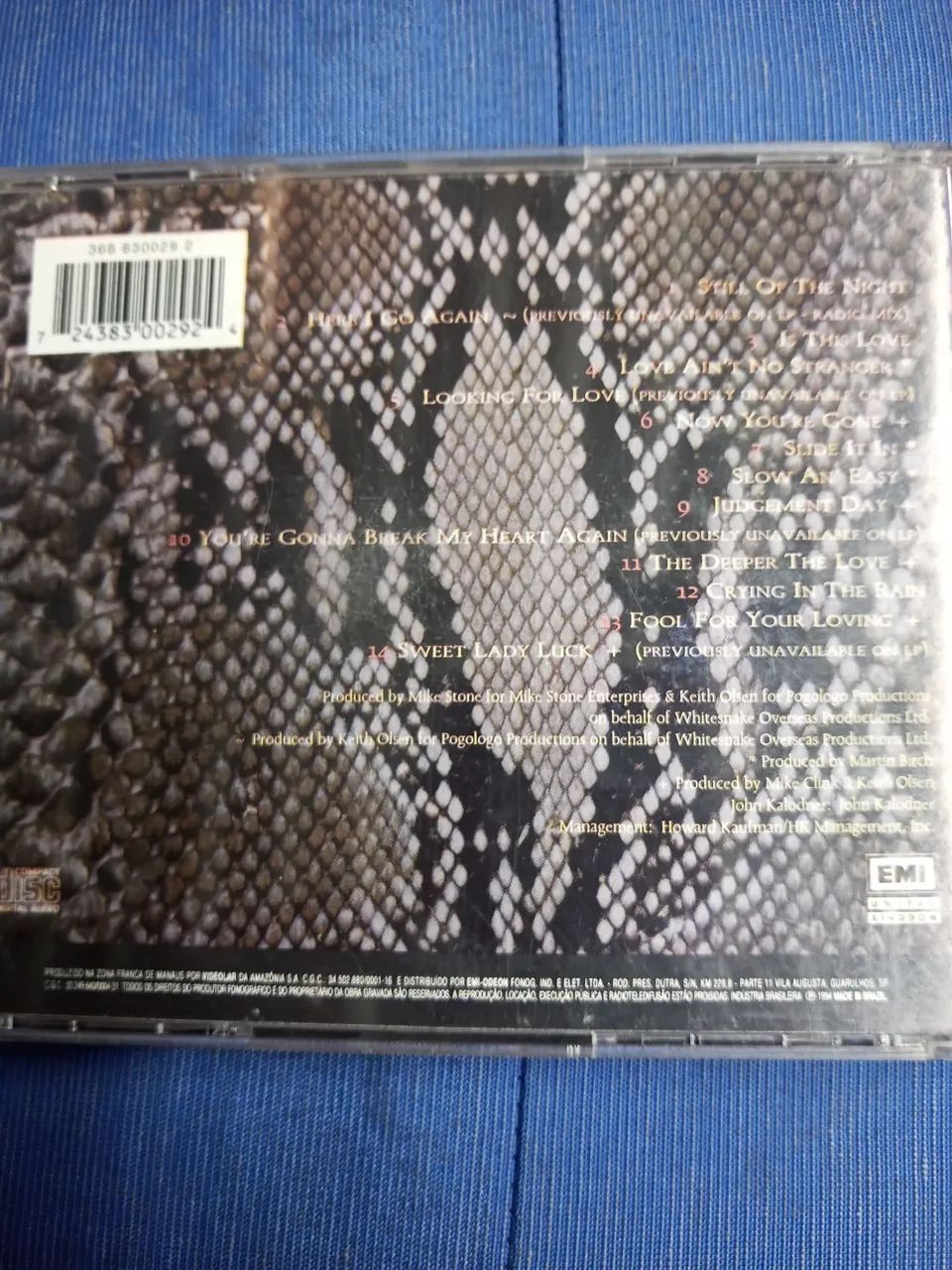 Cd White Snake greatest hits made in holand - Foto 2