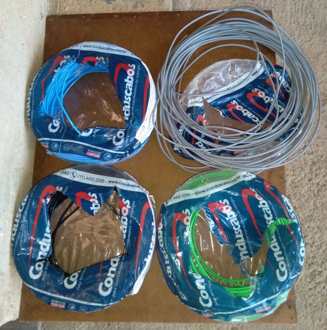 Cabos elétricos 