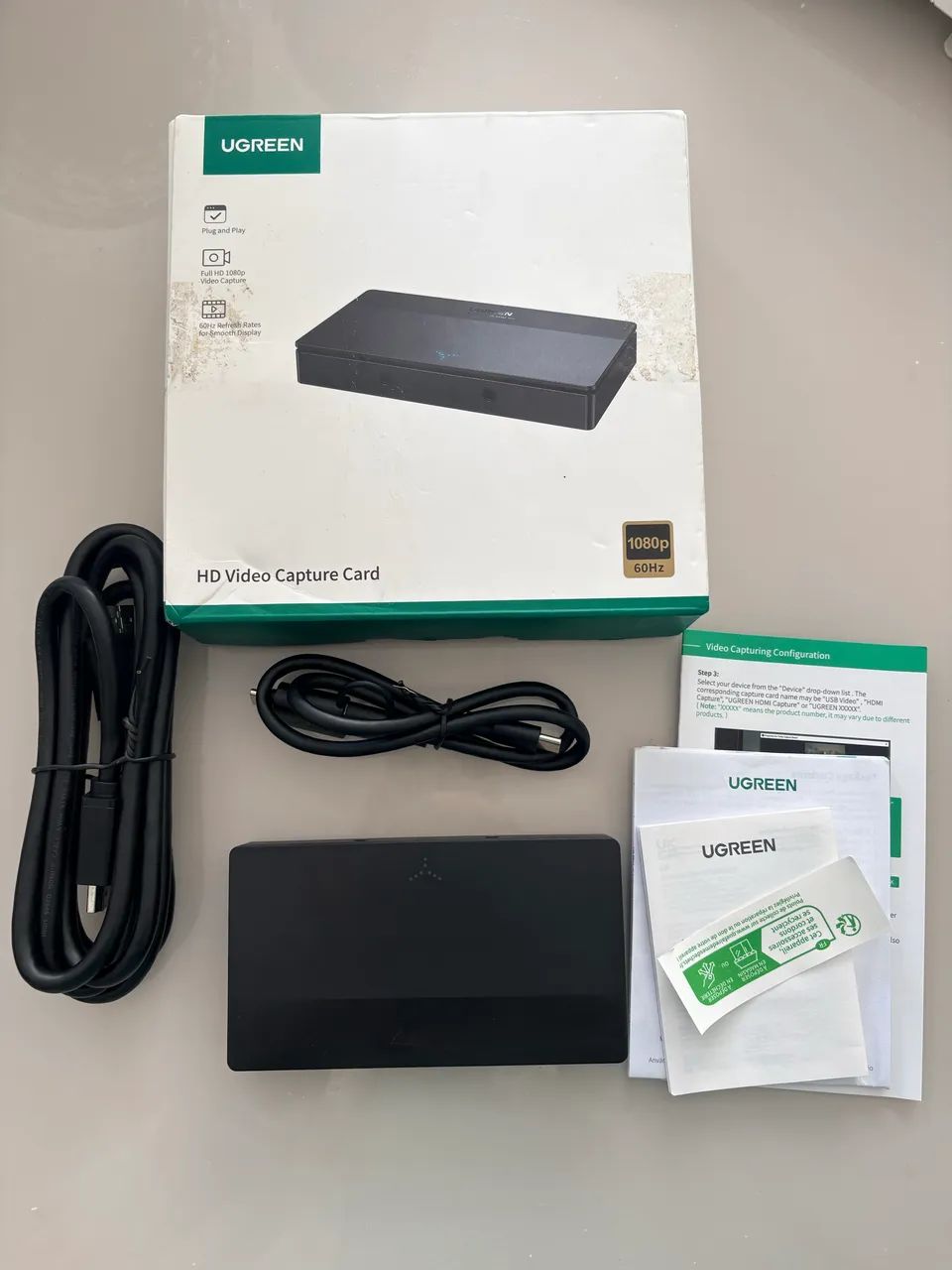 Placa de captura ugreen 1080p 60hz
