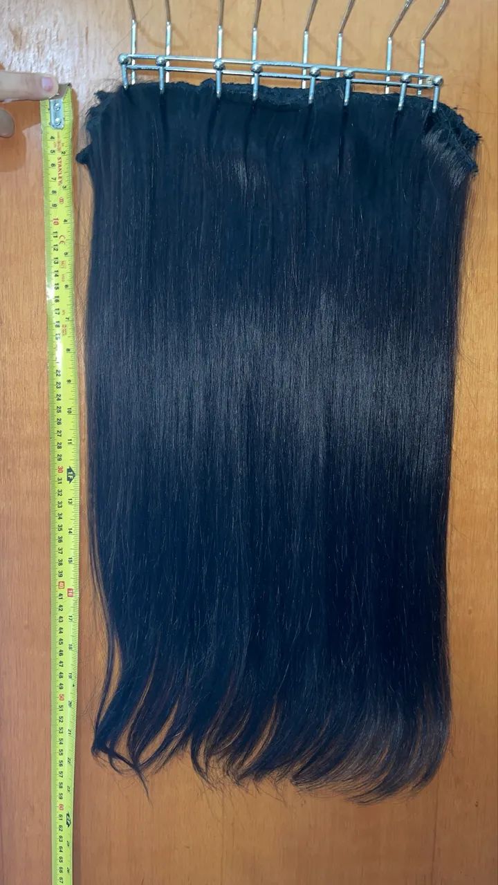 Cabelo humano 60cm - Foto 2