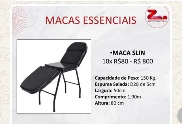 Maca 3 posições Estetica  - Foto 2