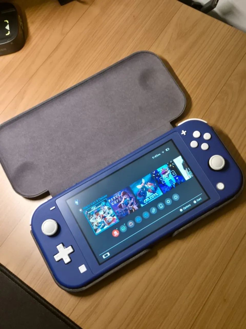 Nintendo Switch Lite 256gb + Mario Kart 8 e Acessórios - Peças e