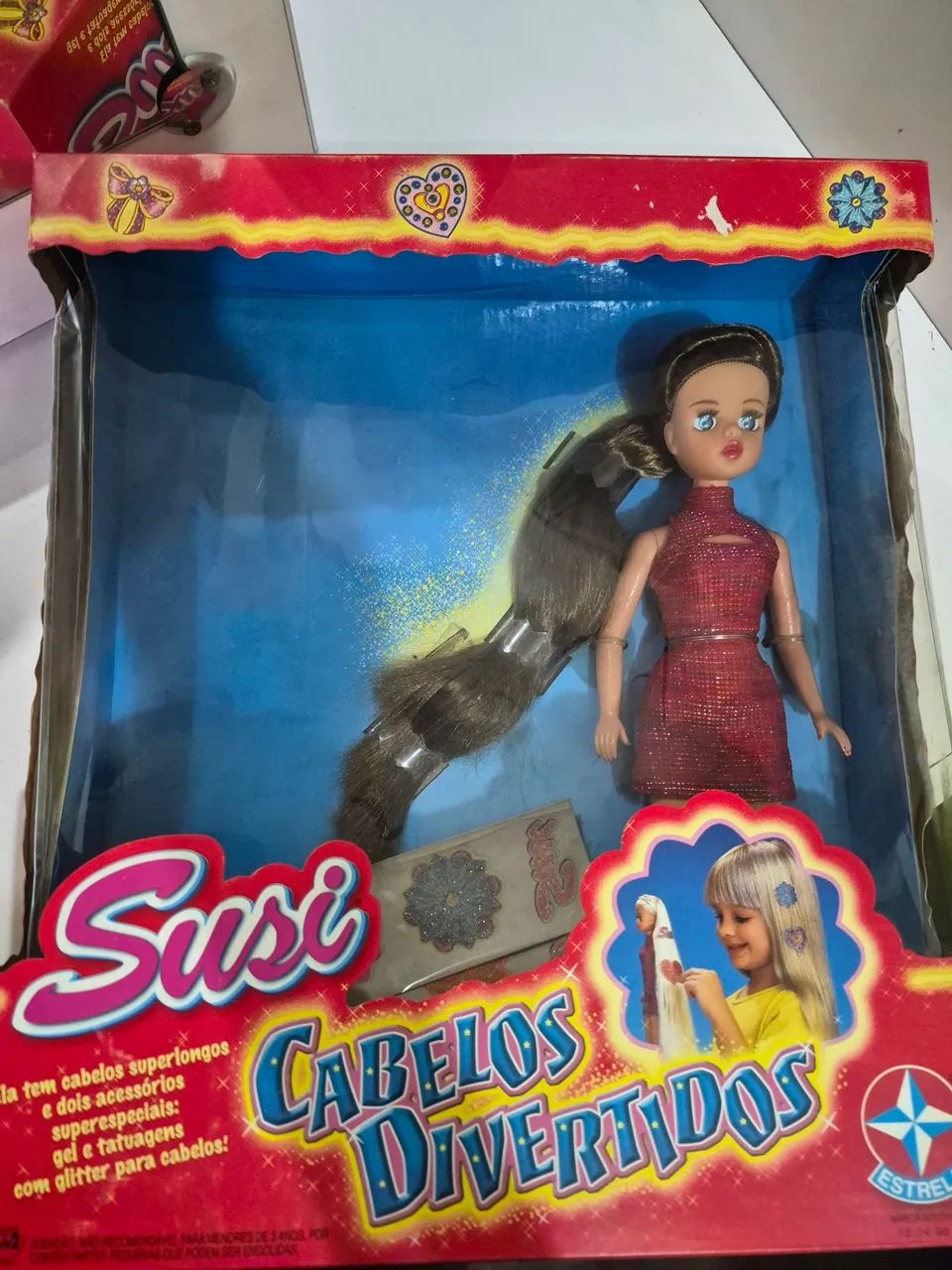 Susi　鹿の角小　3 Boneca Suzi Cabelos Divertidos - Brinquedos e Jogos - Nova